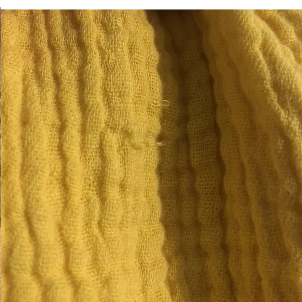 Genuine Kids Oshkosh Toddler 4T Yellow Gauze Top